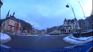 Serene Winter Drive in Luxembourg  4K UHD  Bascharage to Durenthal  Silent Sunday Morning Journey [upl. by Royall]