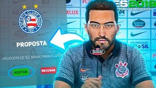 PES 2019 MASTER LEAGUE 10  URGENTE EU RECEBI PROPOSTA DE OUTRO TIME [upl. by Reklaw689]