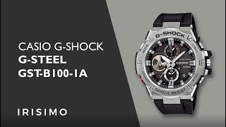 CASIO GSHOCK GSTEEL GSTB1001A  IRISIMO [upl. by Yllehs]