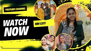 NRI CITY Vlog😍🔥Mata ki Chauki🙏🏻🙏🏻KANPURvlog kanpurbloggers bithoor viralvideo viralvlogs yt [upl. by Ythomit]