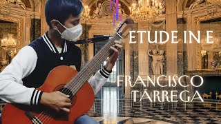 quotEtude in E minorquot  Françisco Tarrega Classical Guitar  Virtuosovibes [upl. by Grania]