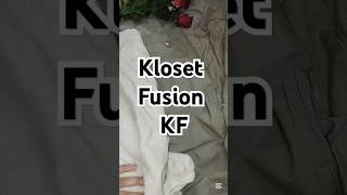 Kloset Fusion KF clothingbrand clothingreviews onlineshopping [upl. by Atnauq660]