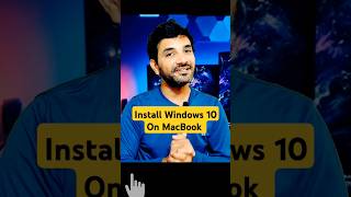 Install Windows 10 on Mac  Run Windows OS on Mac shorts mac tricks hindi [upl. by Valenba]