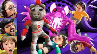 Hardest Roblox Piggy Level FGTeeV Family Plays The Hunt Event [upl. by Ummersen]