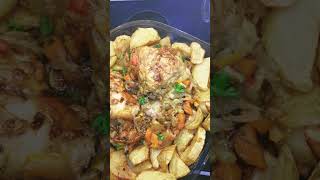 Recette simple et délicieuse de Poulet pomme de terre [upl. by Adia]