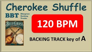 Cherokee Shuffle  bluegrass backing track 120 bpm [upl. by Anitsrihc682]