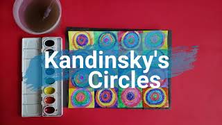 Kids Art Kandinskys Circles [upl. by Daeriam]