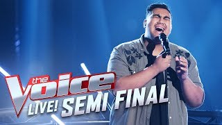 Hoseah Partsch  ‘I Wanna Dance With Somebody’  The Voice Australia 2017 [upl. by Riancho]