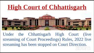 28112024  Court of Honble Shri Justice Arvind Kumar Verma High Court of Chhattisgarh [upl. by Esaele]