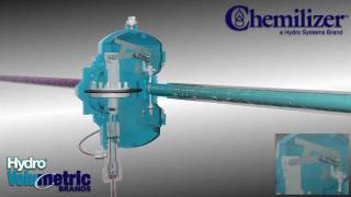 Hydro Systems  Chemilizer Diaphragm Pump 3D Animation [upl. by Sedaiuqlem]