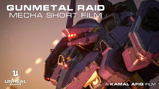 GUNMETAL RAID  Mecha Short Film  Unreal Engine [upl. by Drannek798]