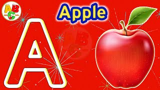 ABC song  nursery rhymes  abc phonics song for toddlers  a for apple [upl. by Verras]