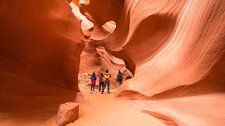 Antelope Canyon Tour and Horseshoe Bend from Sedona Arizona [upl. by Dahs]