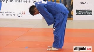 NOMURA Tadahiro JPN  RAYMOND Adrien FRA  Swiss Judo Open 2013 [upl. by Quinby]