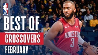 NBAs Best Crossovers  February 201819 NBA Season [upl. by Nitsirc]