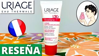 🌸URIAGE Roséliane Crema Antirojeces SPF 30 Anti  Rougeurs 40ml✅Para el ENROJECIMIENTO de la CARA [upl. by Aidile]