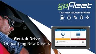 OnBoarding New Drivers in Geotab Drive [upl. by Ali169]