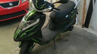 Motoneta Italika D125 vgo sport 2017 con LED [upl. by Aneehs]