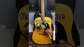 Fishing Line Guitar Strings guitar [upl. by Rhine]