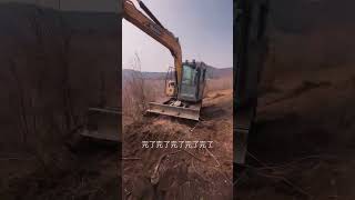 excavator working excavator how to operate excavator excavator skills excavator videos short [upl. by Stafani853]