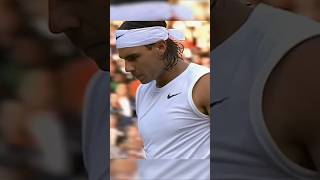 LEGENDARY Roger Federer vs Rafael Nadal moment 🤩 [upl. by Sneve]