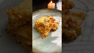 Super rich n creamy lasagna  lasagna veganlasagna sogood food easyrecipe vegannepal foodie [upl. by Ewolram]