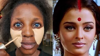 Aishwarya Rai 😱 Unbelievable Bridal Makeup Transformation 🔥💉😳🔥 Makeup Tutorial💄 [upl. by Enala]