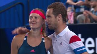 USA v France Match Highlights Final  Mastercard Hopman Cup 2017 [upl. by Aranaj]