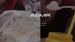 My Strange Addiction Cornstarch ASMR Fun Purposes ONLY [upl. by Llenehs]