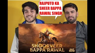 SHOORVEER Tribute to BAPPA RAWAL I Rapperiya Baalam Ft Jagirdar RV I M Three I AFGHAN REACTION [upl. by Pittel]