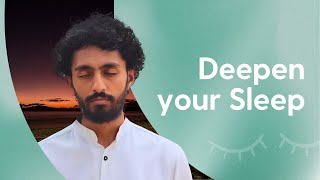 Yoga Nidra for Deep Sleep  Reduce Stress amp Anxiety [upl. by Llenehs]