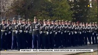 Portrait  Raël Dhinouraini sous officier de la gendarmerie [upl. by Nrubloc]