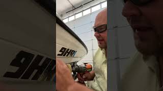 Boat Decal Removal Made Easy Part 2 [upl. by Aed]