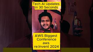 AWS reInvent 2024 Biggest AWS Event aws awsreinvent genai techupdates technology [upl. by Eecats236]