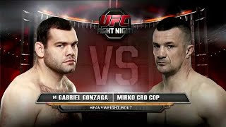 Mirko Cro Cop vs Gabriel Gonzaga 2 [upl. by Hazelton]