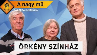 A nagy mű 015  Az Örkény Színház  Pogány Judit Mácsai Pál Karsai György [upl. by Wieche]