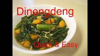 Dinengdeng  Super Easy 15 Minutes Cook Ilocano Recipe [upl. by Jolene]