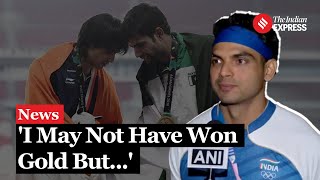 Paris Olympics 2024 What Neeraj Chopra Said After Winning Silver  Javelin Throw Olympics 2024 [upl. by Aceissej]