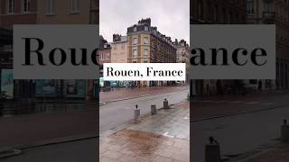 Unveiling Rouen A MustSee Vlog Tour Through Frances Hidden Gem france vlog [upl. by Lasyrc]