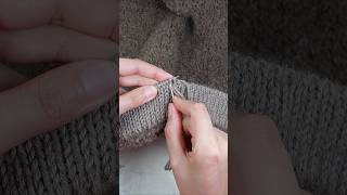 Knitting Tips روش ساده‌تر برای بستن حلقه‌ها با سوزن حاشیه‌ی ایتالیایی [upl. by Odessa758]