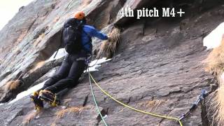 Ice Fall Climbing courses and Dry Tooling in Cogne Chamonix [upl. by Ycrep]