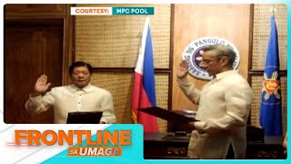 Gov Jonvic Remulla pormal nang nanumpa bilang bagong DILG Secretary I Frontline Sa Umaga [upl. by Roshan]