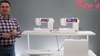 Janome 3160 vs 4120 Sewing Machine Comparison [upl. by Atsillac29]