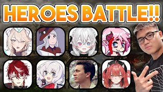 HEROES BATTLE Shadowverse Streamer Tournament [upl. by Dagna]