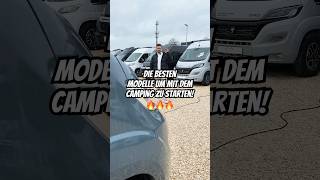 Die günstigsten EinsteigerModelle für Camper 🔥 camping wohnmobil campervan wohnwagen [upl. by Yusuk357]