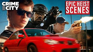 Baby Driver  Tequila Gunfight Scene Jamie Foxx Ansel Elgort [upl. by Truscott701]