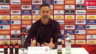 Pressekonferenz vor dem 14 Spieltag gegen den FC St Pauli [upl. by Caravette]