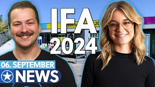 News Spezial Mit Tech Like Vera auf der IFA 2024 [upl. by Nnyllatsyrc]