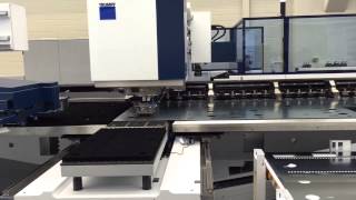 Trumpf TruPunch 5000 Stuttgart Intech 2015 [upl. by Kosiur]