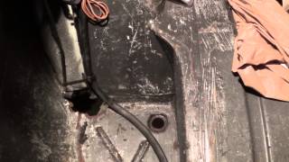 1983 MercedesBenz 240D  part 79 more wheel well repair [upl. by Paloma]